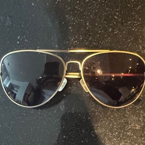 Gold Aviator Sunglasses warby parker